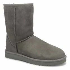 UGG Women's Classic Short II Sheepskin Boot - -Englins Fine Footwear Store 1016223 GREY XXX 2