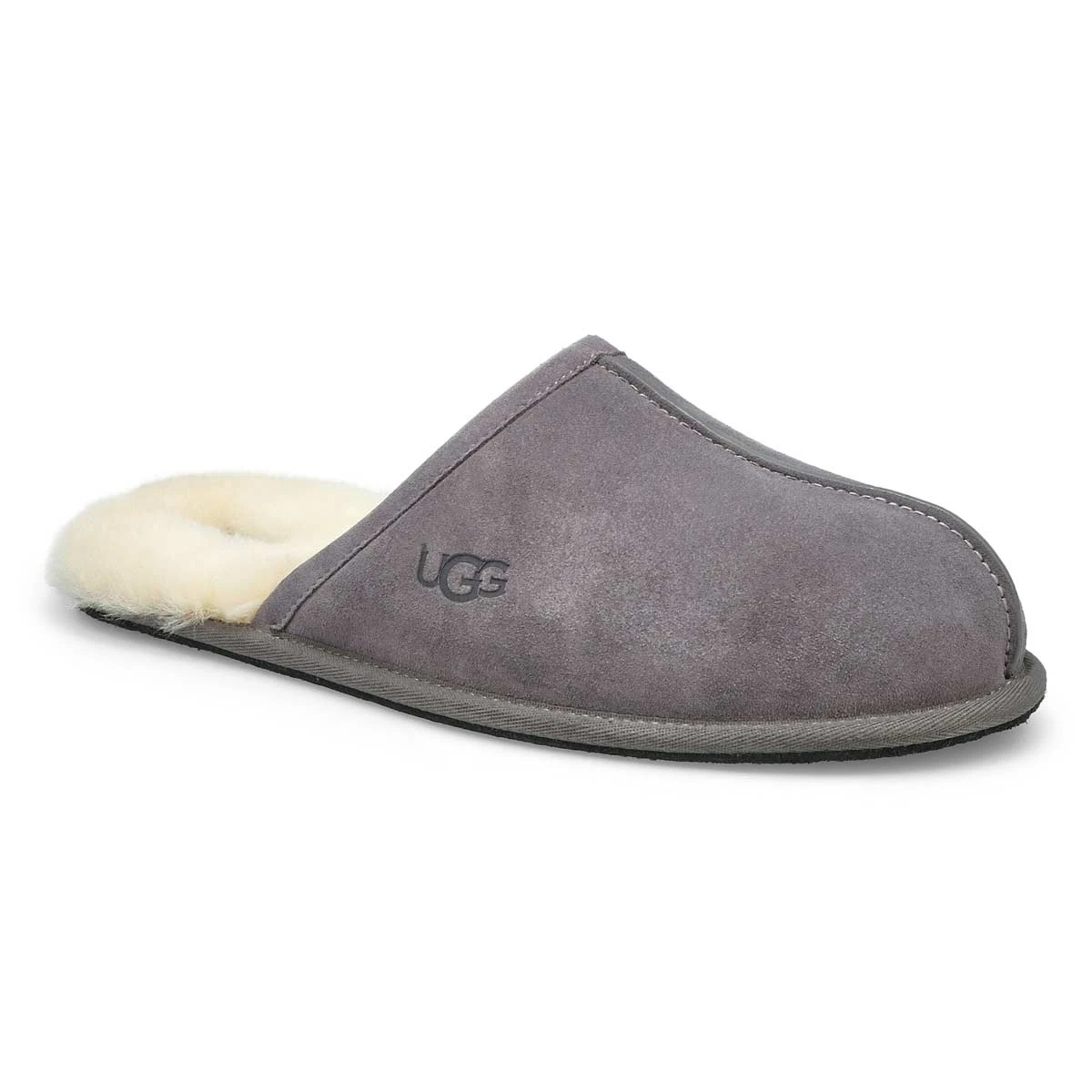UGG Men's Scuff Sheepskin Slipper -Dark Grey 3 UGG Men's Scuff Sheepskin Slipper -Dark Grey