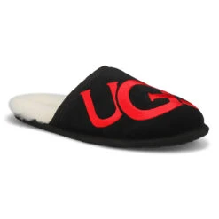 UGG Men's Scuff Sheepskin Slipper - Tan -Englins Fine Footwear Store 1101324 BLK XXX 1