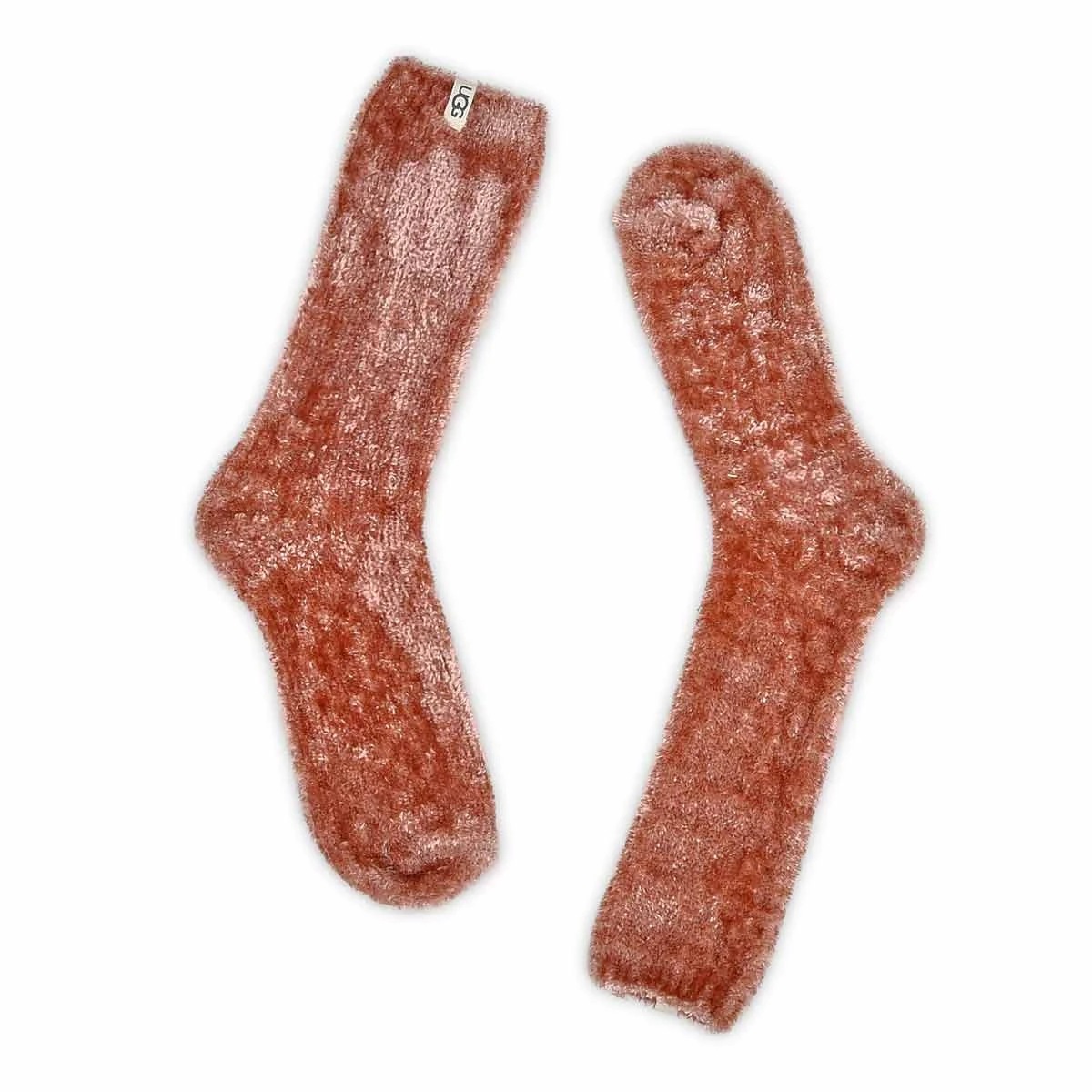 UGG Women's Leda Cozy Crew Sock - Lilac Frost 6 UGG Women's Leda Cozy Crew Sock - Lilac Frost - Image 4