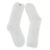 UGG Women's LEDA COZY White Crew Socks -Englins Fine Footwear Store 1105572 WHT XXX