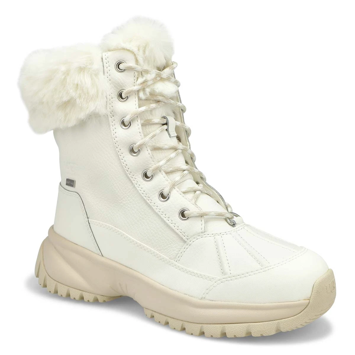 UGG Women's Yose Fluff Winter Boot - Chestnut 5 UGG Women's Yose Fluff Winter Boot - Chestnut - Image 3