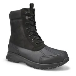 UGG Men's Emmett Waterproof Duck Boot Hi -Bla