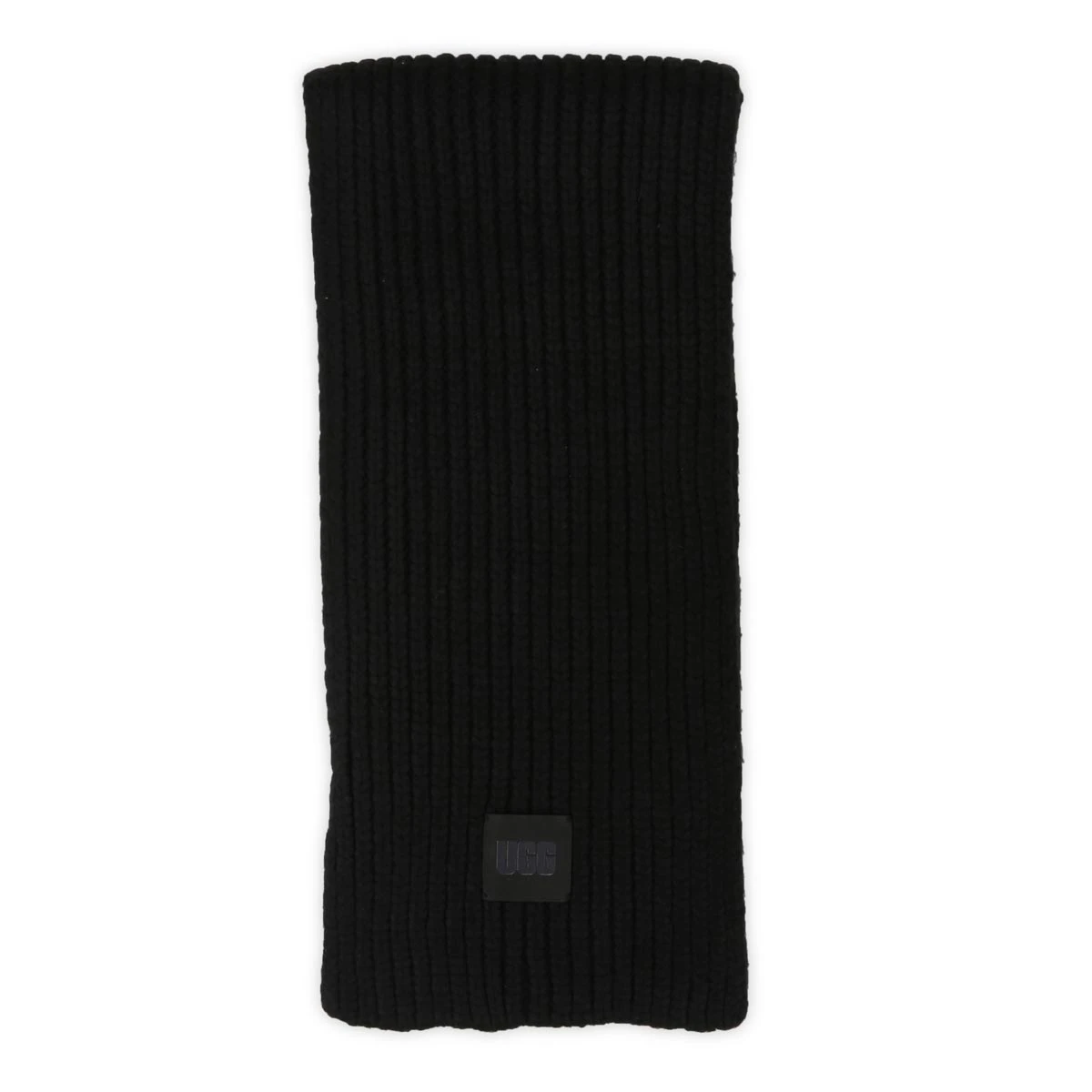 UGG Women's Ribbed Knit Scarf - Black 3 UGG Women's Ribbed Knit Scarf - Black