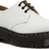Dr. Martens Women's 1461 Smooth Leather Platform Shoe -Englins Fine Footwear Store dr martens womens 1461 smooth leather platform shoe white polished 26492100 80897.1638026054.600.600