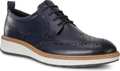 ECCO Men's ST.1 Hybrid Brogue 7 ECCO Men's ST.1 Hybrid Brogue -Englins Fine Footwear Store ecco mens st 1 hybrid brogue denim blue 83642401086 08218.1584653846