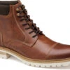 Johnston & Murphy Barrett Cap Toe Boot 1 Johnston & Murphy Barrett Cap Toe Boot -Englins Fine Footwear Store johnston murphy mens barrett cap toe boot cognac full grain 20 2002 38542.1635966301.600.600