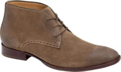 Johnston & Murphy McClain Chukka -Englins Fine Footwear Store johnston murphy mens mcclain chukka taupe water resistant suede 20 2818 55304.1567720994