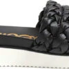 Sam Edelman Women's Ainslie Braided Slide -Englins Fine Footwear Store sam edelman womens ainslie braided slide black h9995s1001 44186.1656454948