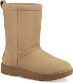 UGG Women's Classic Short Waterproof -Englins Fine Footwear Store ugg womens classic short waterproof sand 1017508 san 87496.1505936886